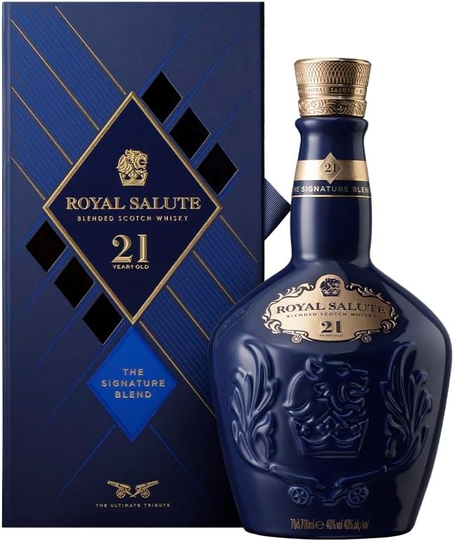 Whisky Royal Salute 21 anos Azul Saphire 700ml