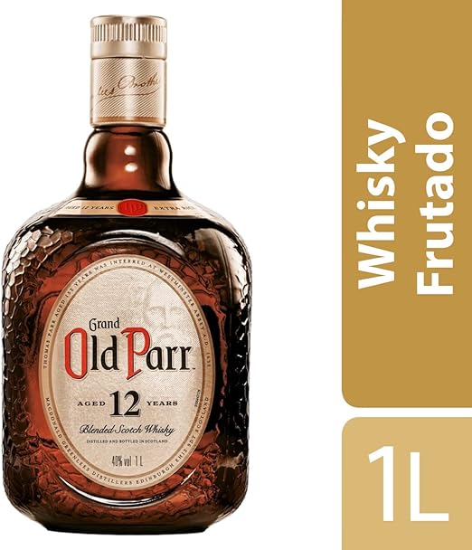 WHISKY OLD PARR 1L + JW GOLD LABEL 750ML