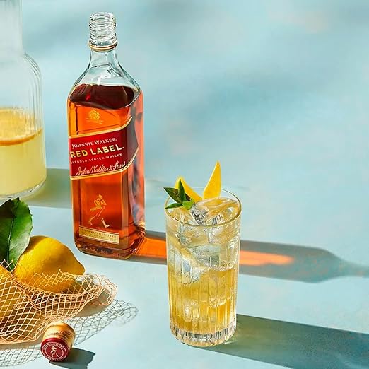 Combo Whisky Johnnie Walker Red Label 1L + Whisky Old Parr 1L