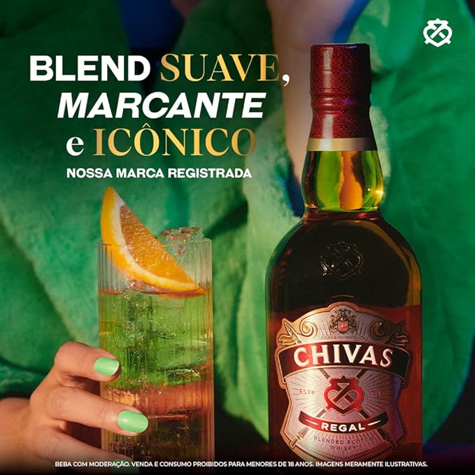 Whisky Chivas Regal 12 Anos, 1L