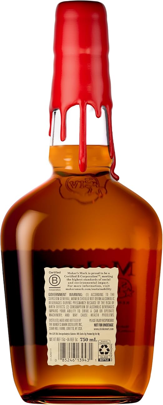 Whisky Maker's Mark, Bourbon, 750 ml