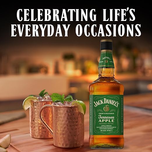 Whisky Jack Daniels Apple Maça Verde 1L