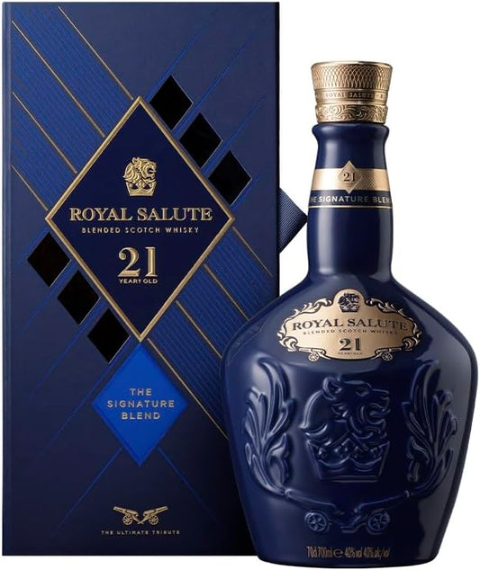 Whisky Royal Salute 21 anos Azul Saphire 700ml