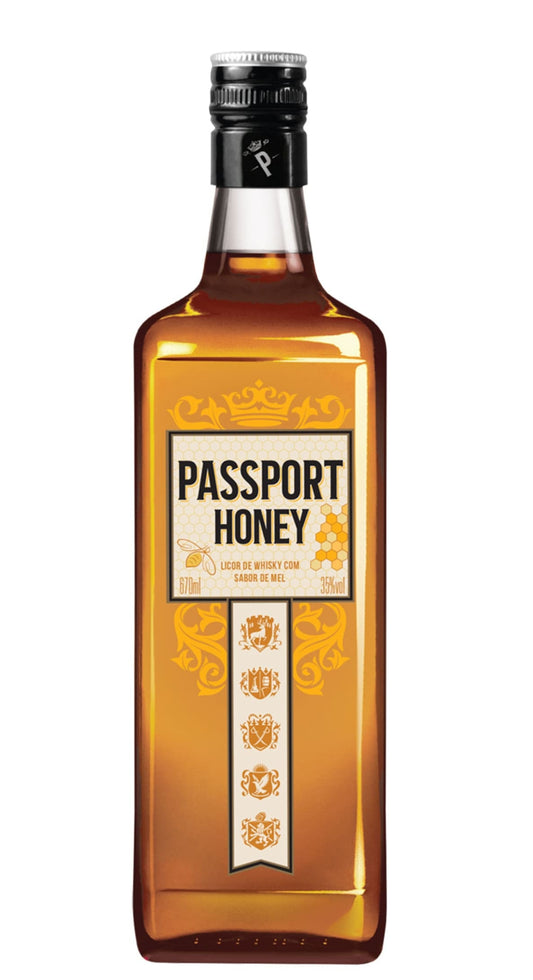 Licor de Whisky Passport Sabor Mel 1L